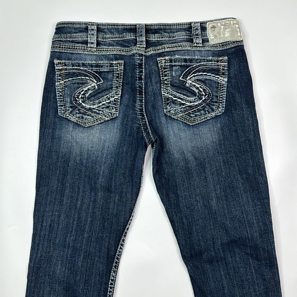 Silver Jeans Twisted Capri Jeans Size 30 - Picture 4 of 11